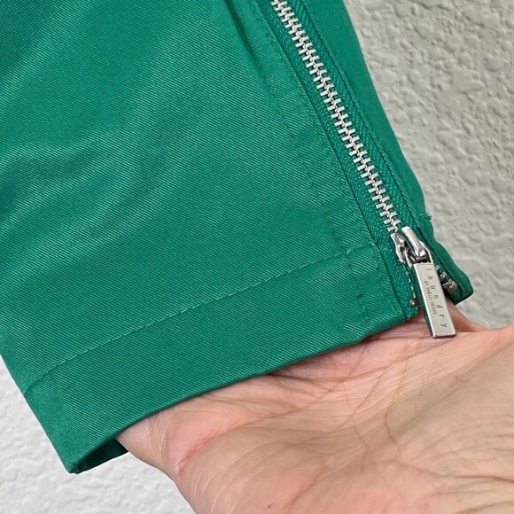 Laundry by Shelli Segal Green Moto Jacket – Size Medium - Picture 6 of 9